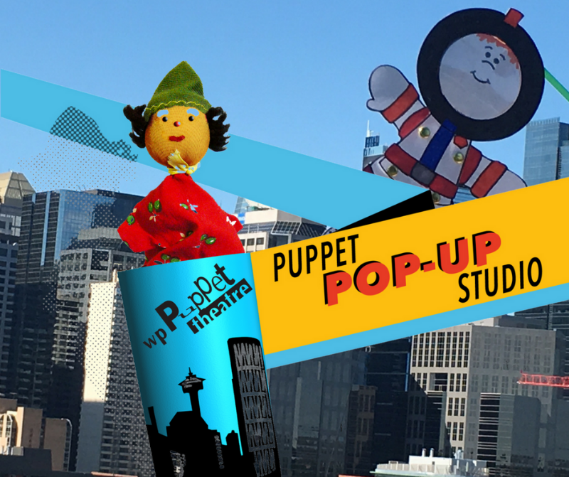 WP Puppet Theatre's Puppet PopUp Studio Family Fun Calgary