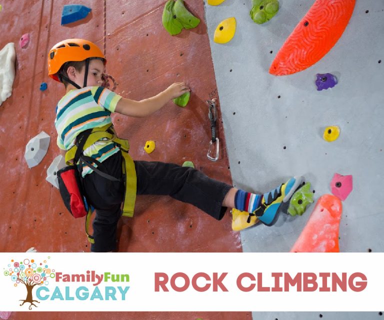 Rock Climbing Calgary | Family Fun Calgary