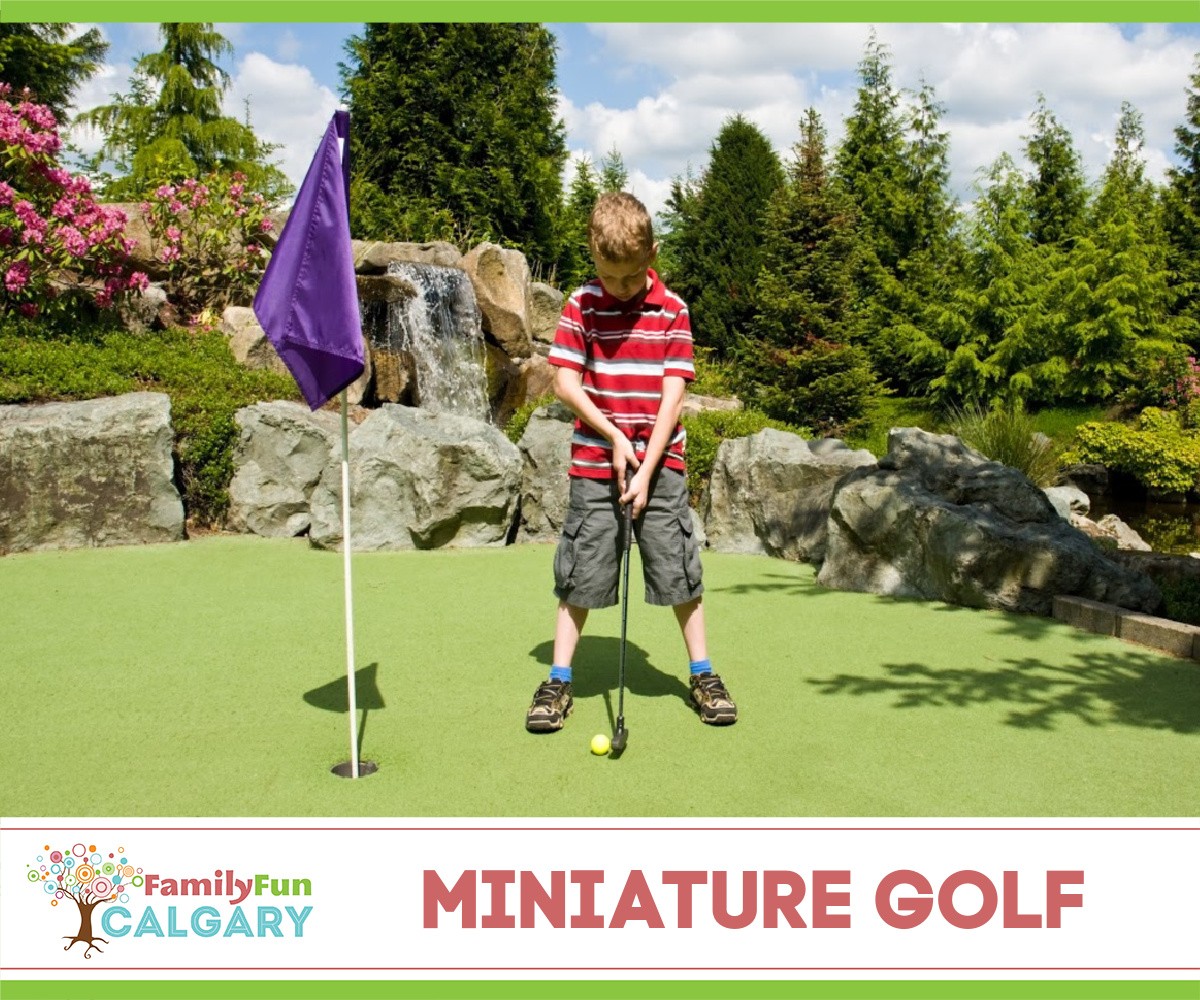 Miniature Golf (Family Fun Calgary)