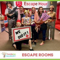 Escape Rooms (Family Fun Calgary)