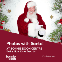 Bonnie Doon Centre Santa Photos 2024