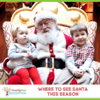 Where to See Santa in Edmonton this Season Thumbnail