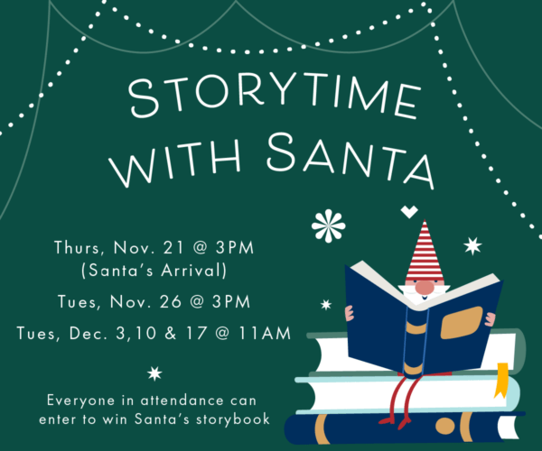 Storytime with Santa St. Albert Centre 2024 