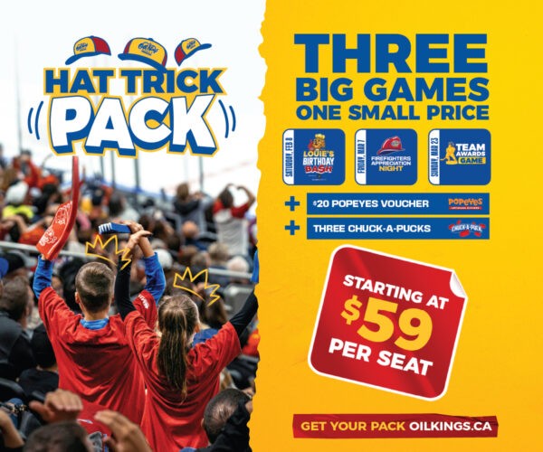 Edmonton Oil Kings Hat Trick Pack 2025