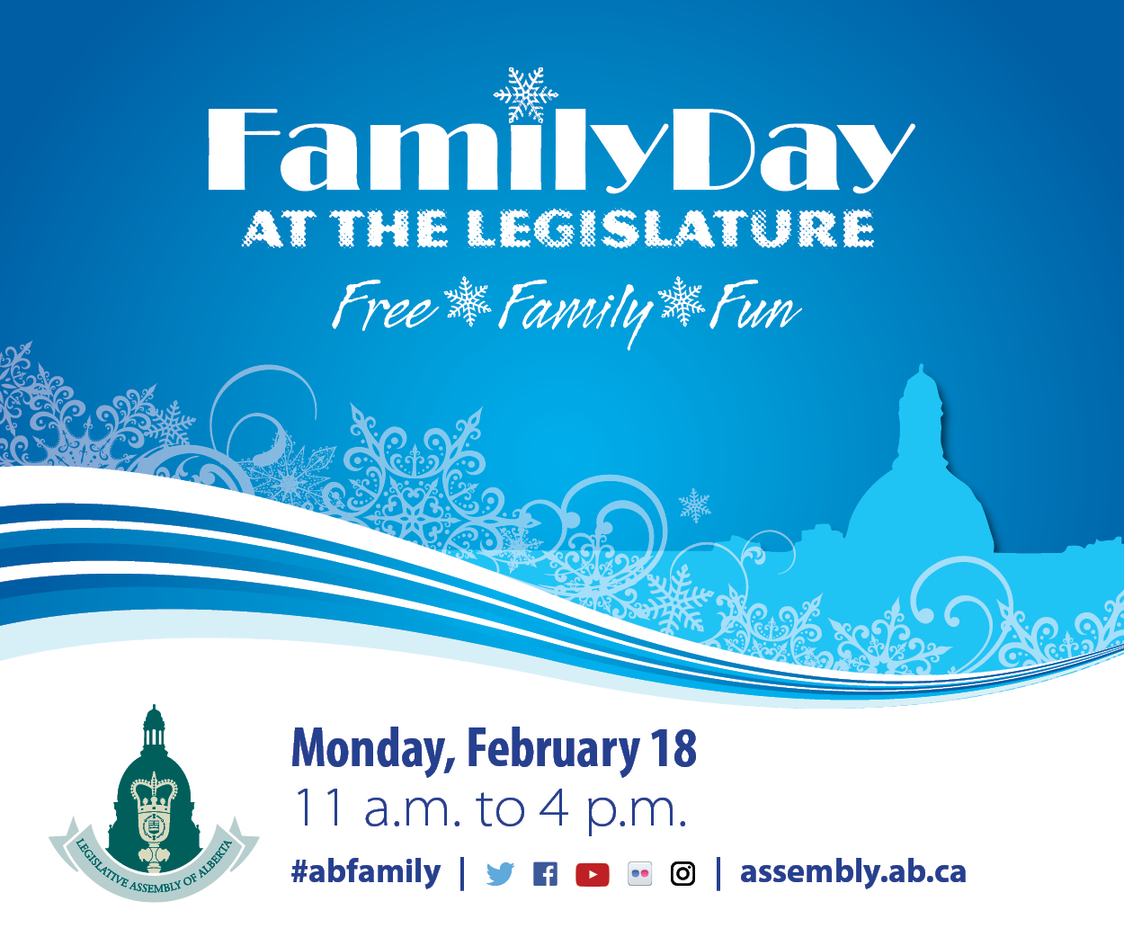 Celebrate Family Day at the Legislature Family Fun Edmonton