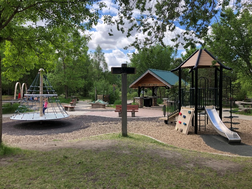 Rundle Park Playground: Canadian Wilderness | Family Fun Edmonton