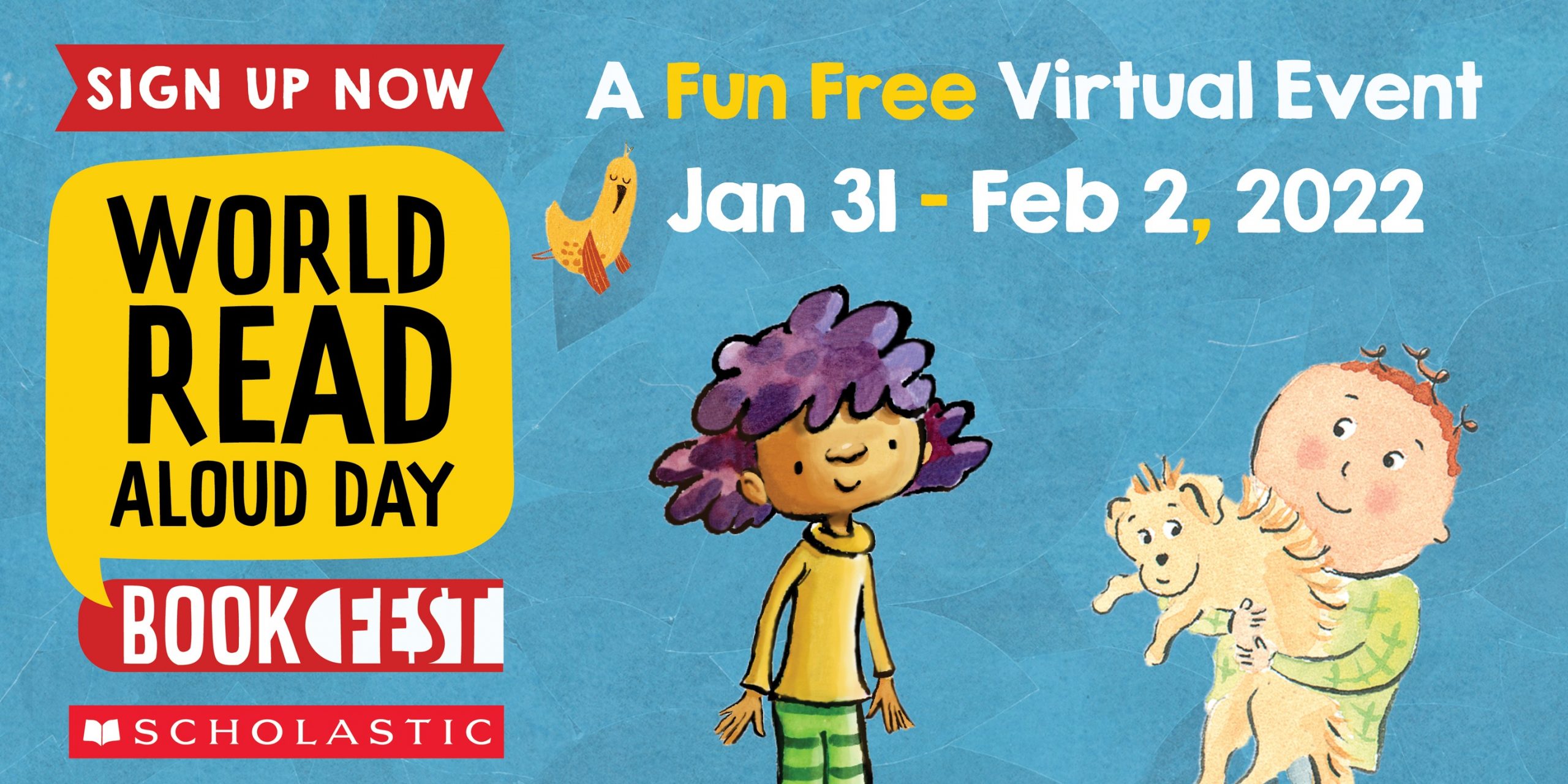 World Read Aloud Day & Virtual Book Fest Family Fun Edmonton