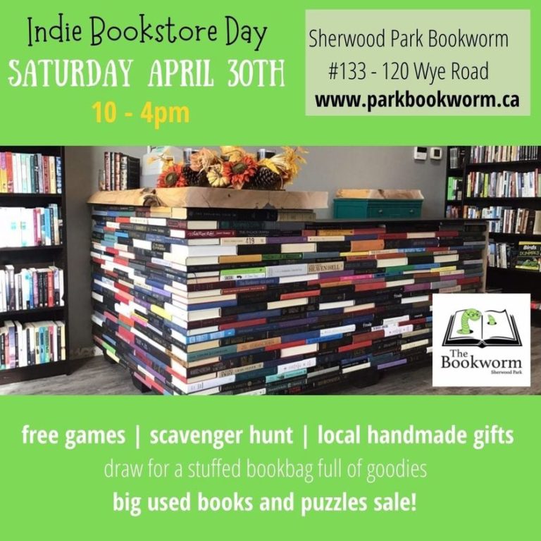 Celebrate Indie Bookstore Day! Family Fun Edmonton