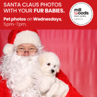 Mill Woods Town Centre Christmas Pet Photos Santa