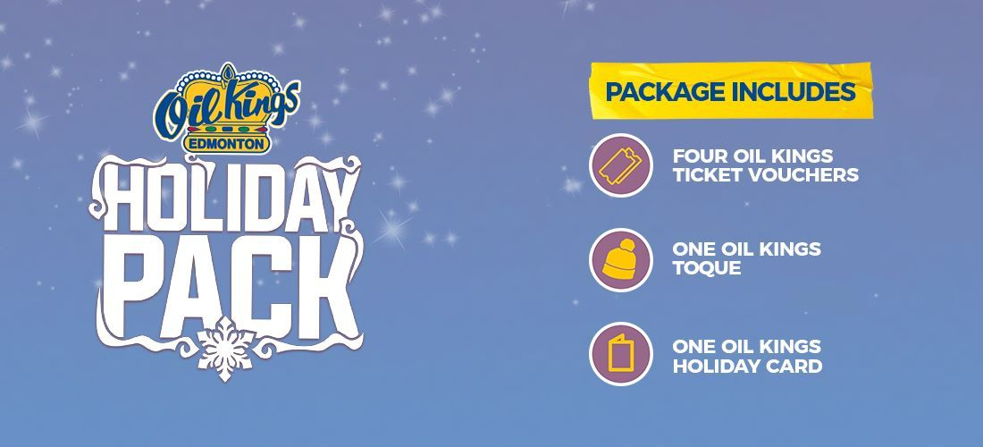 Spread Holiday Cheer with an Edmonton Oil Kings Holiday Pack