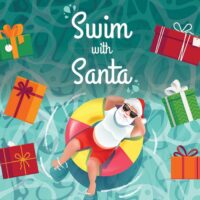 Swim with Santa West Edmonton Mall