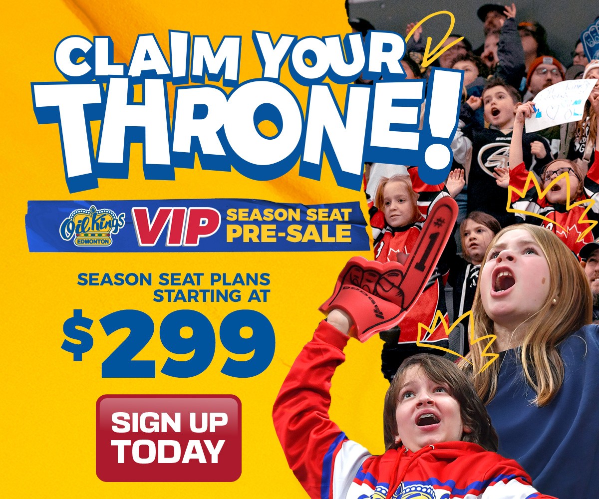 Edmonton Oil Kings VIP Season Seat Presale