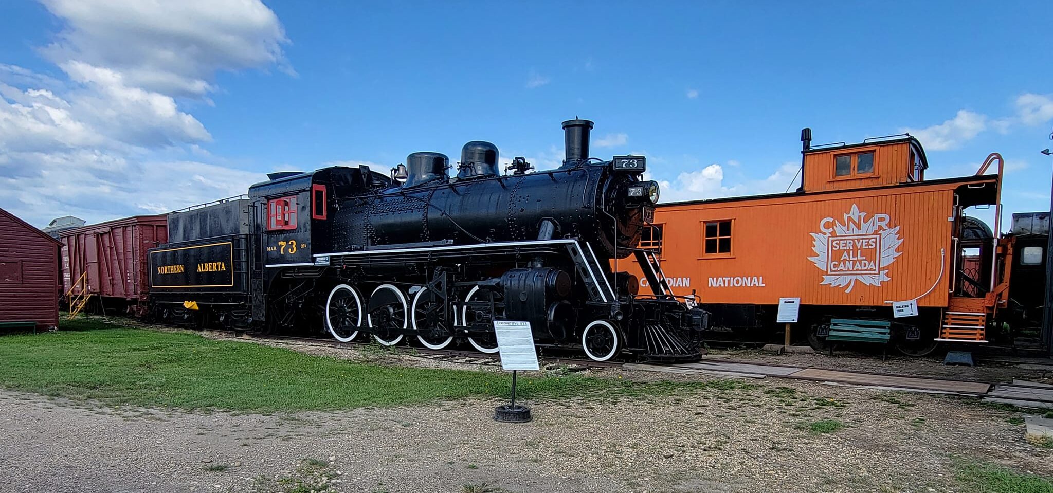 Alberta Railway Museum Trains 2