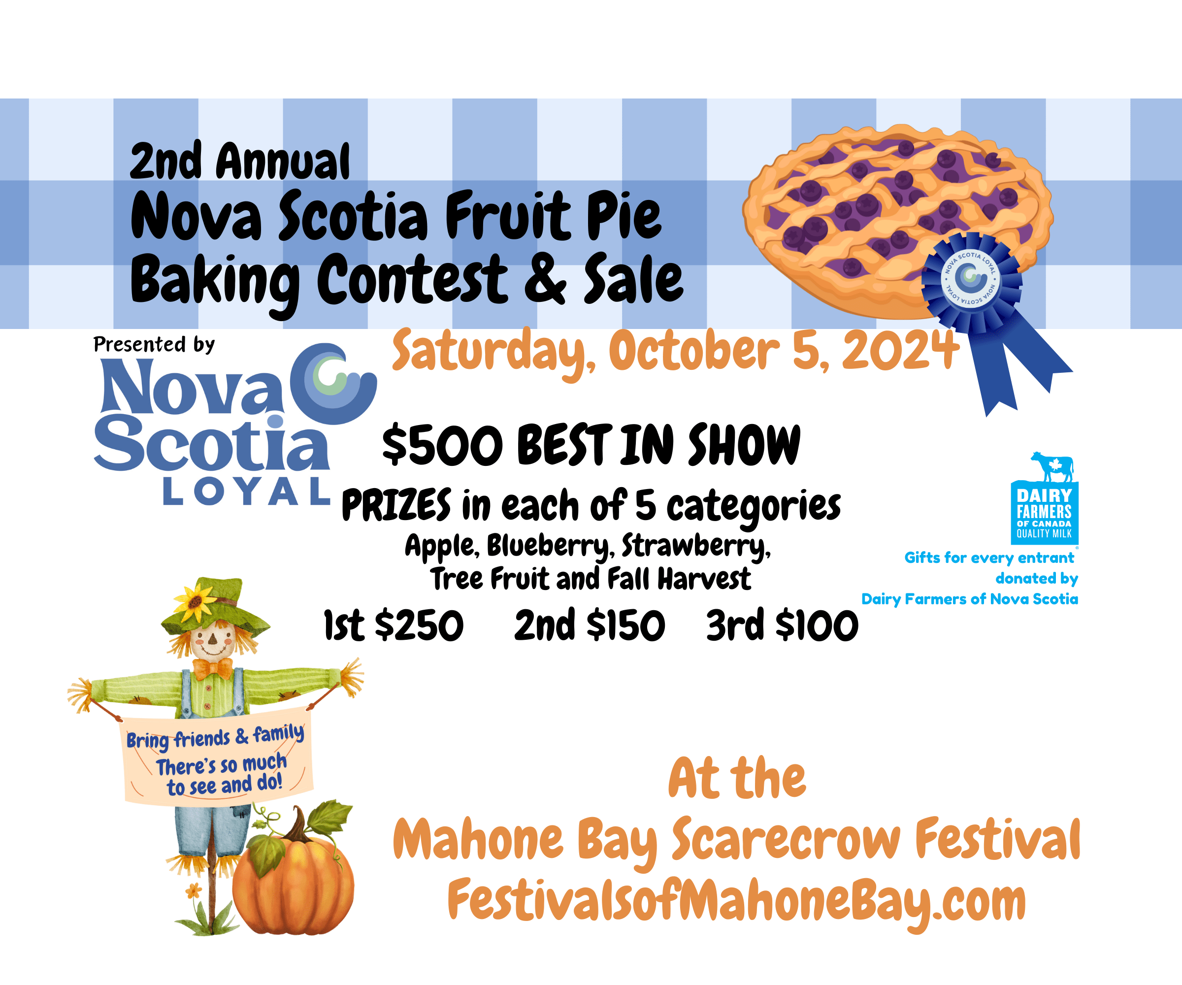 Mahone Bay Scarecrow Festival (Family Fun Halifax)