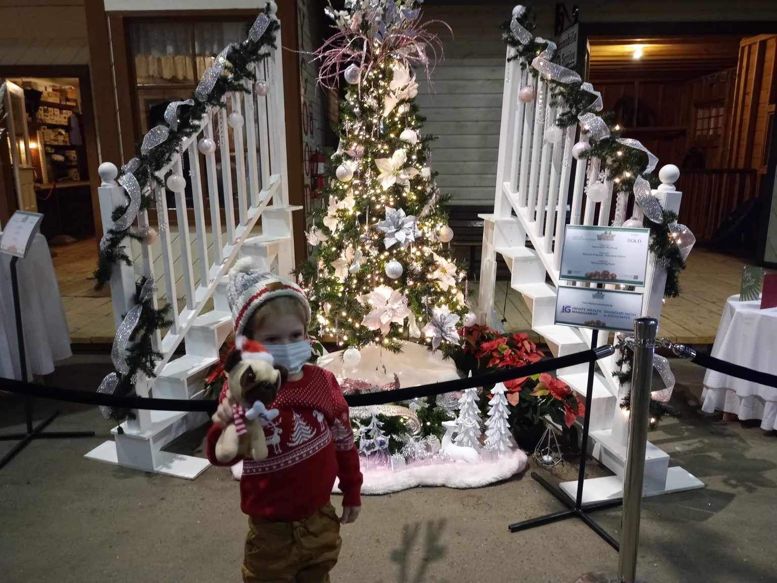 Our Visit to Festival of Trees a Saskatoon Tradition! Family Fun