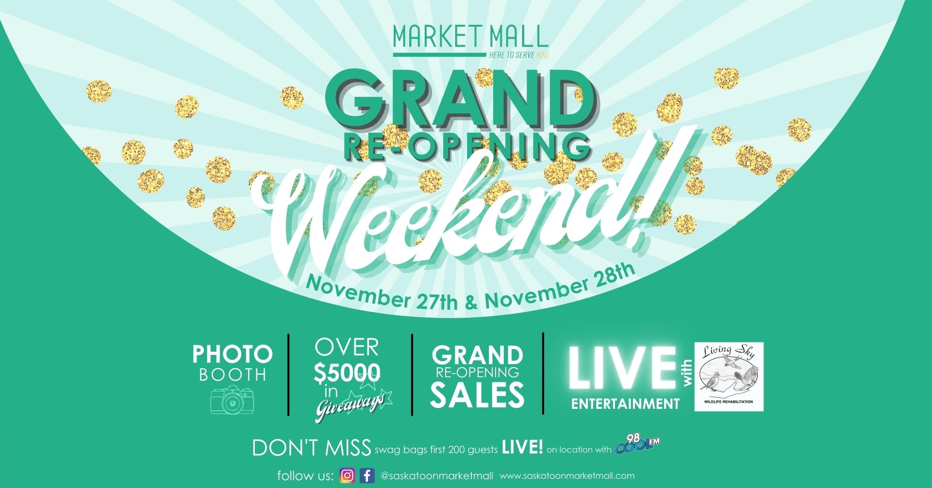 Market Mall Grand Re-Opening Weekend