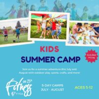 YWCA Fitness on 25th Summer Camps