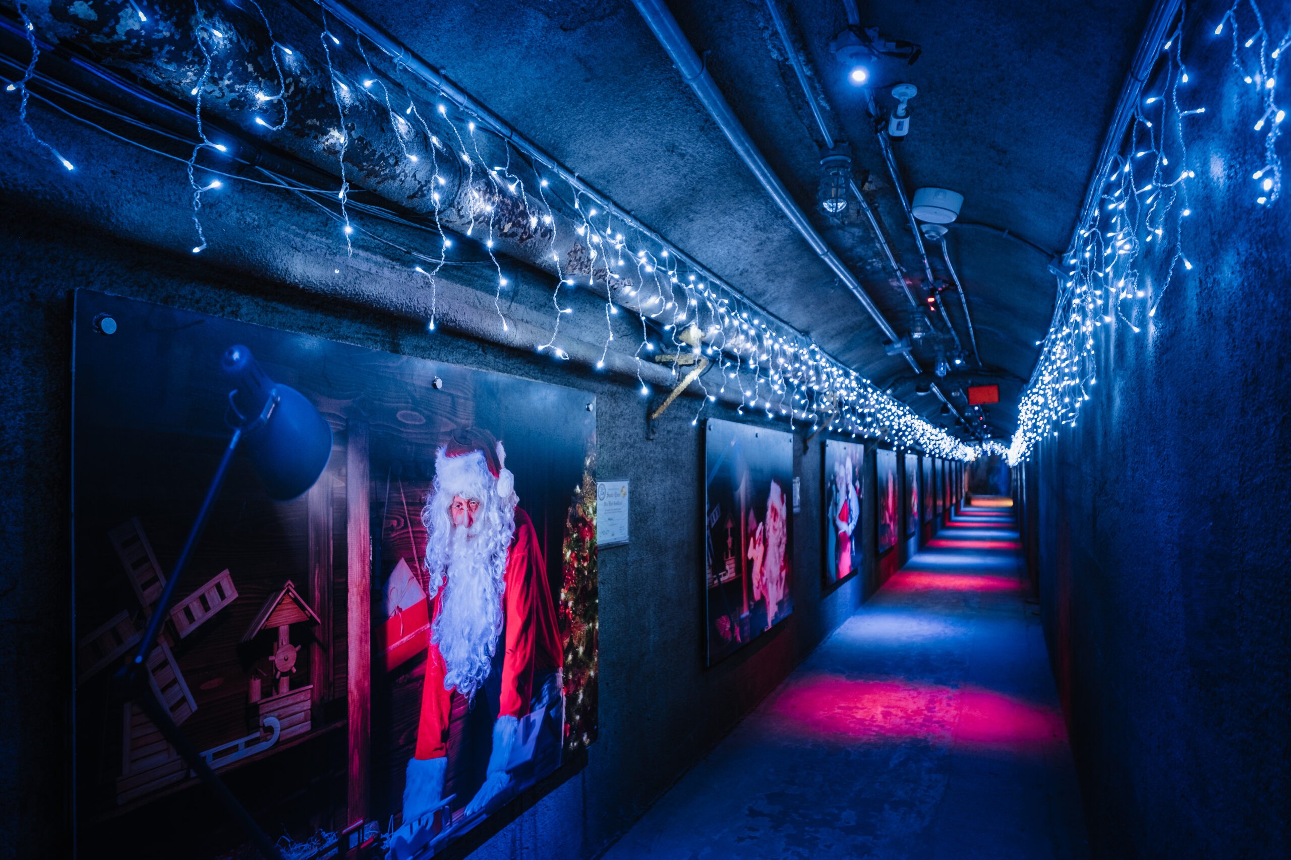 Casa Loma Christmas hallway