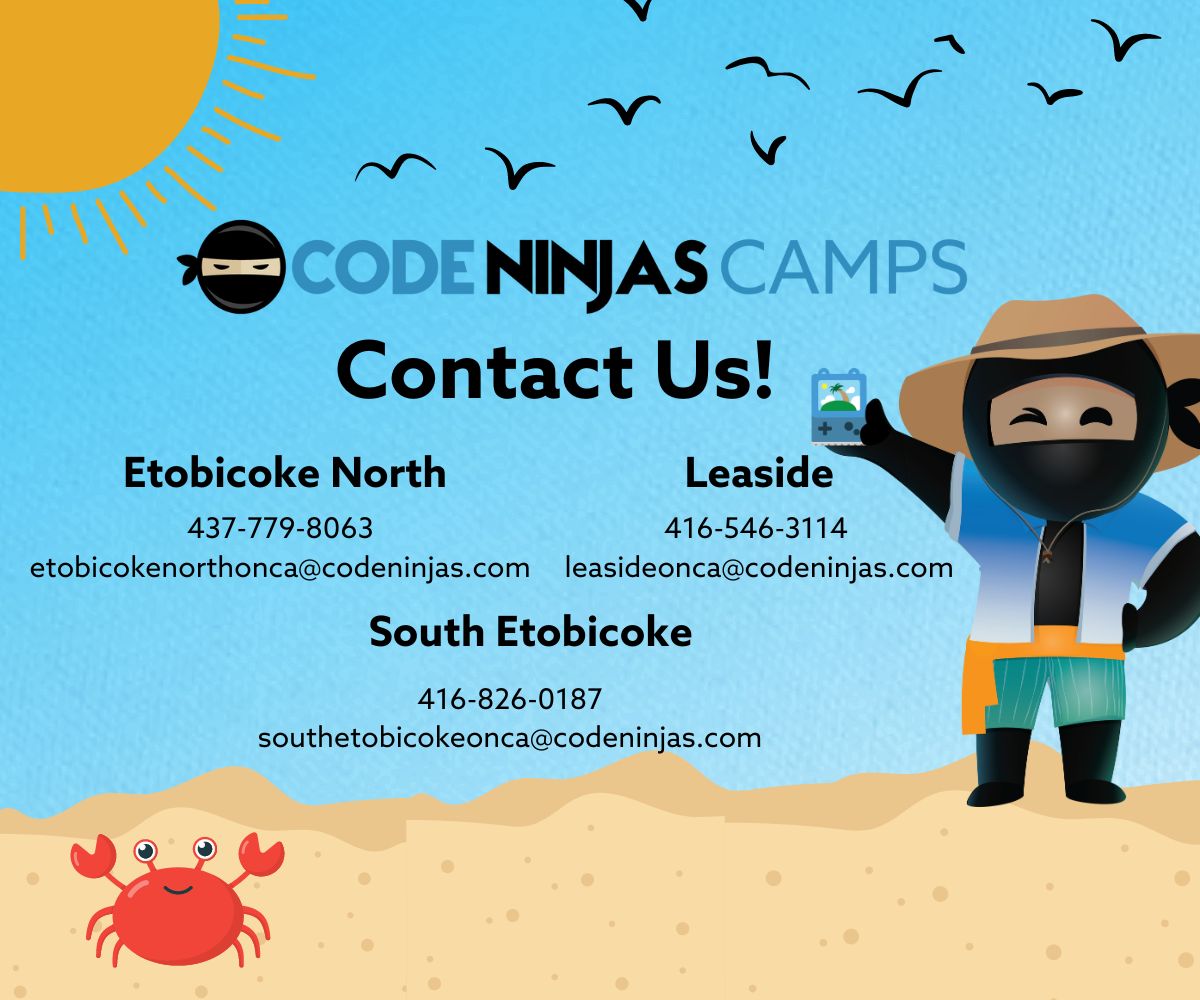 Code Ninjas Summer Camps Contact