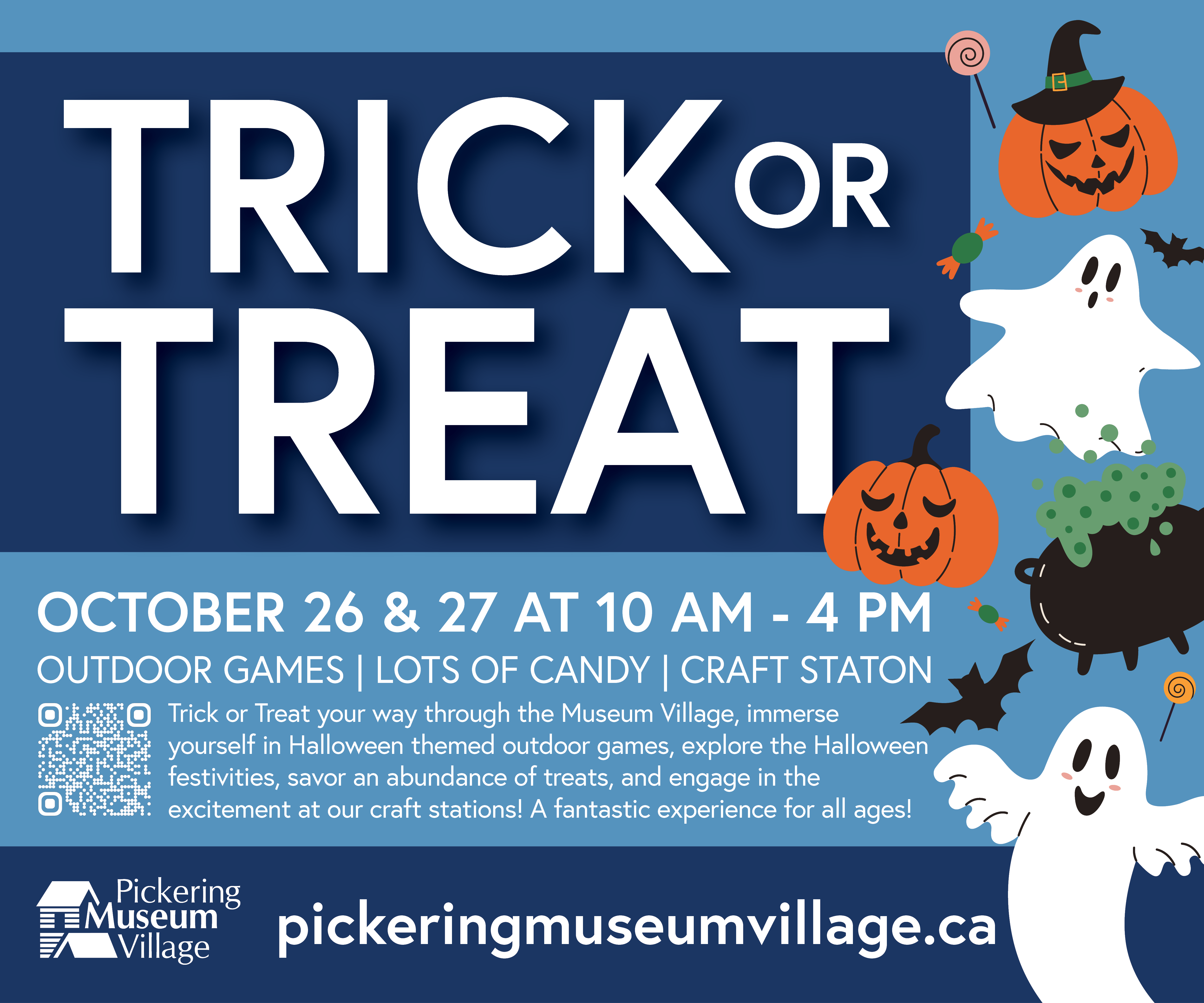 Pickering Museum Village Trick or Treat (Family Fun Toronto)