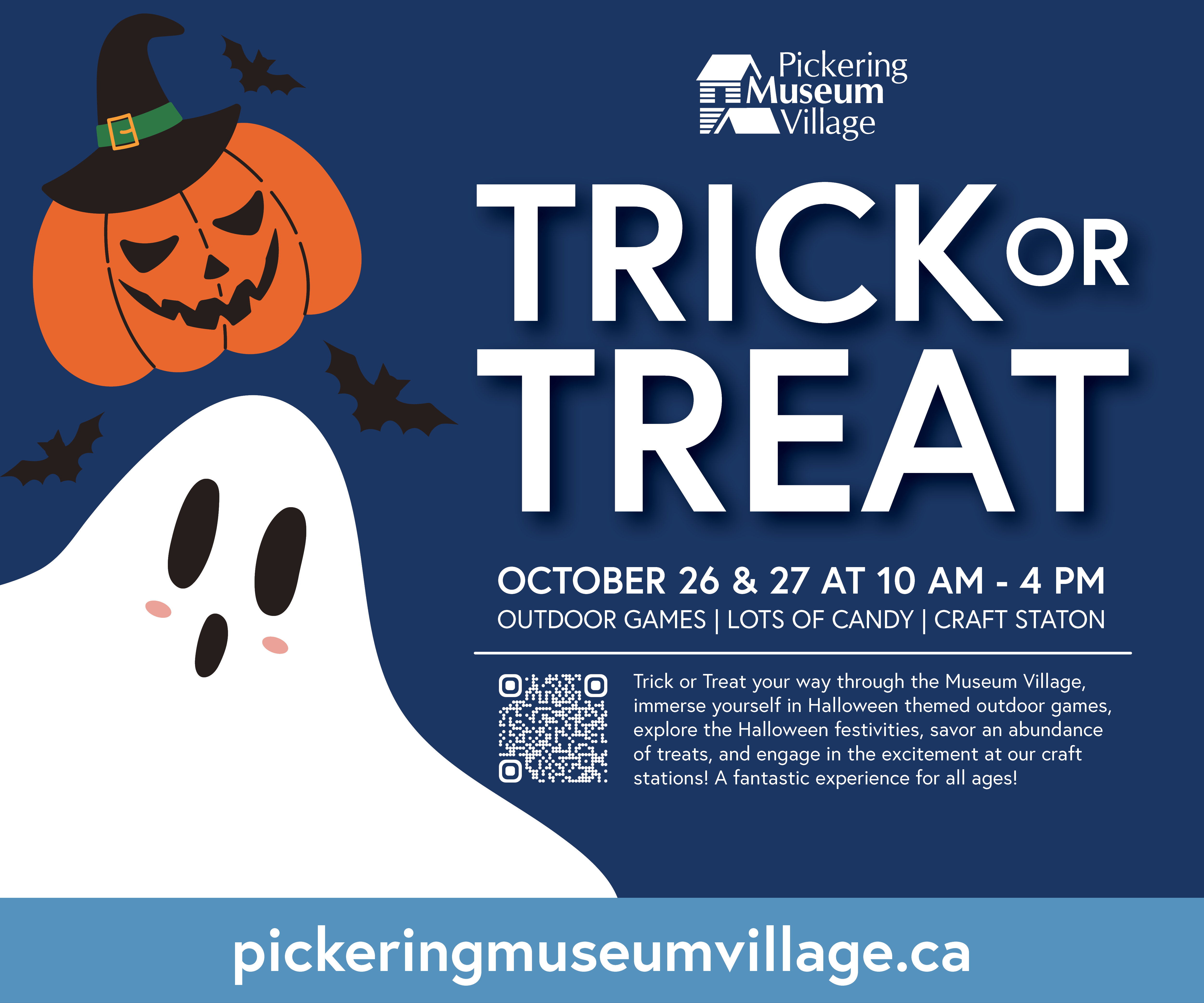 Pickering Museum Village Trick or Treat (Family Fun Toronto)