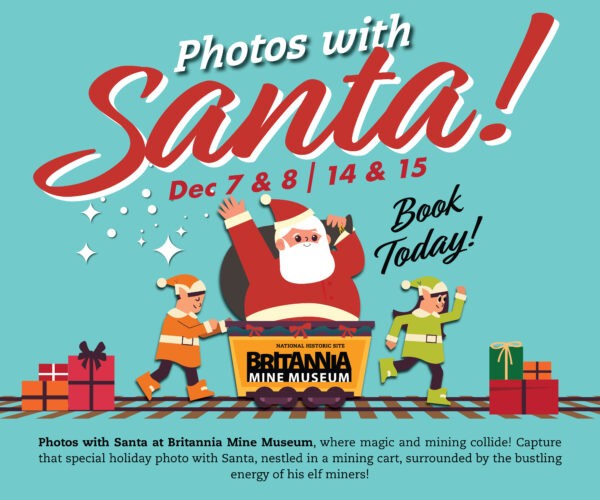 Britannia Mine Museum 2024 Photos with Santa 1200x1000