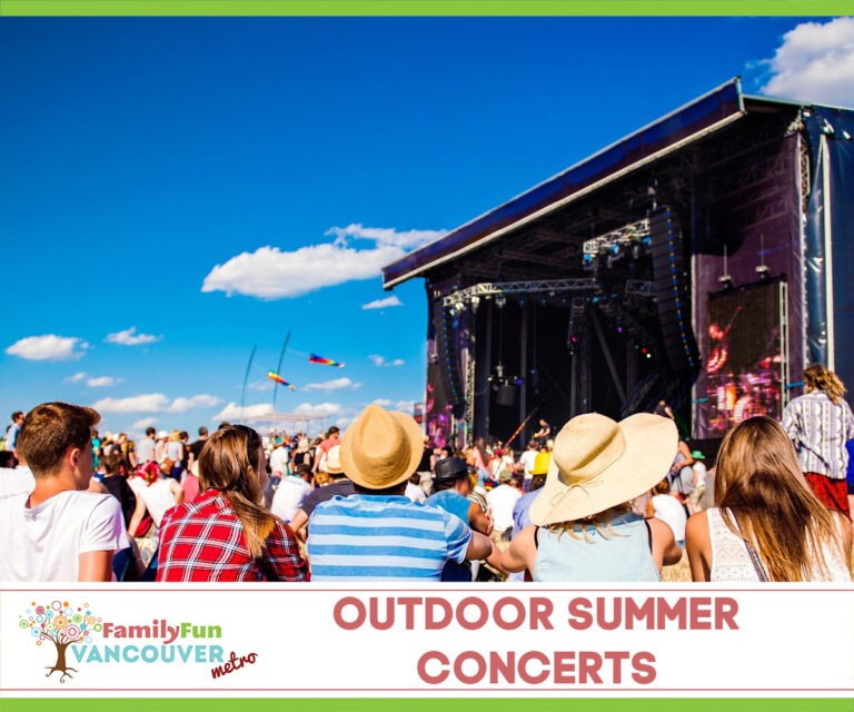 Outdoor Summer Concerts Family Fun Vancouver