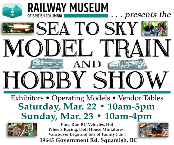 Railway Museum of BC Train and Hobby Show 2025