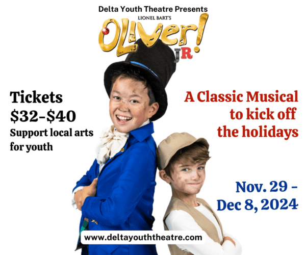 Delta Youth Theatre "Oliver Jr" 1200x1000