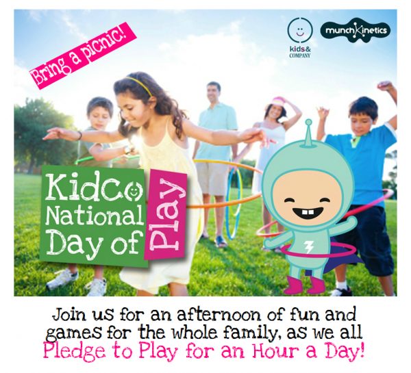Kidco National Day of Play on Saturday June 7 Family Fun Canada